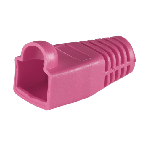 RJ45 Cat6a Boot Pink 6.5mm – Cablenet