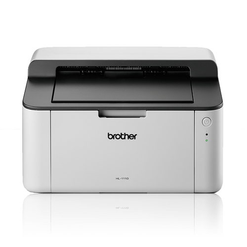 HL-1110 - Printer - monochroom - laser - A4/Legal - 2400 x 600 dpi - tot 20 ppm-capaciteit: 150 vellen - USB 2.0 – Brother