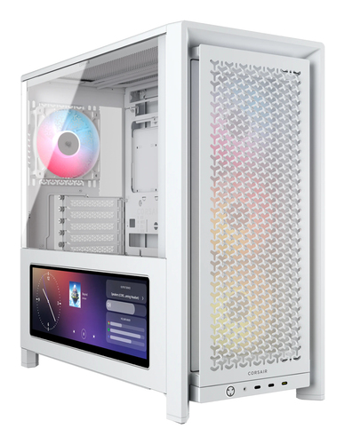 CORSAIR 4000D FRAME LCD RS ARGB WHT CASE – Corsair