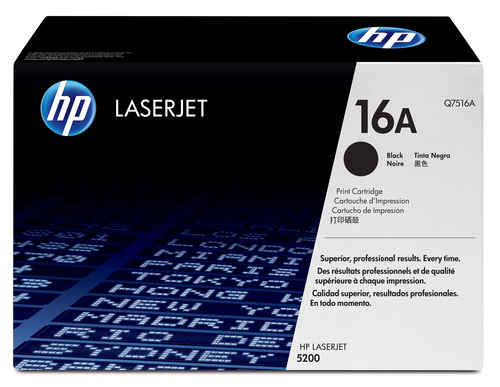 TONER CARTRIDGE 16A BLACK CARTRIDGE FOR LJ 5200 – HP Inc