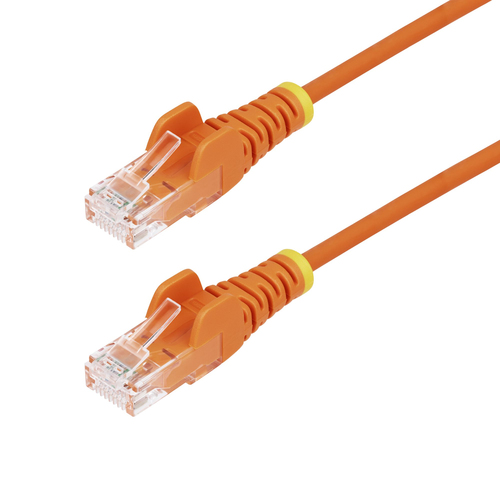 1m Orange Slim CAT6 Ethernet Cable – StarTech.com