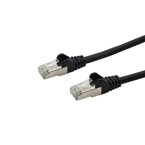 0.5M CAT6A SSTP LSOH BLACK STRANDED FLUSH 26AWG CABLE – Group Gear