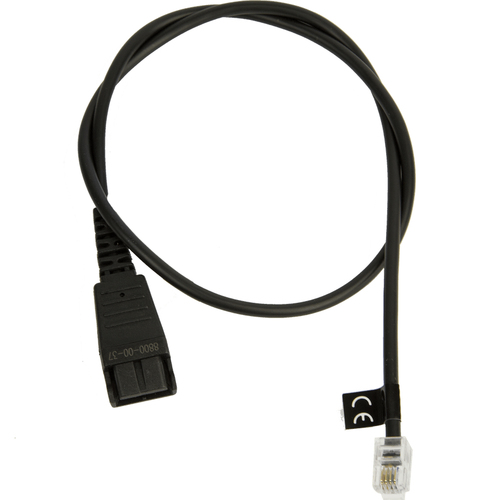 QD CORD STRAIGHT RJ11 PLUG – GN