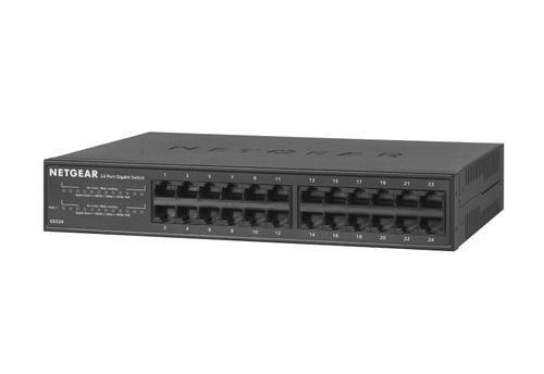 24-PORT GE UNMANAGED SWITCH GS324 – Netgear
