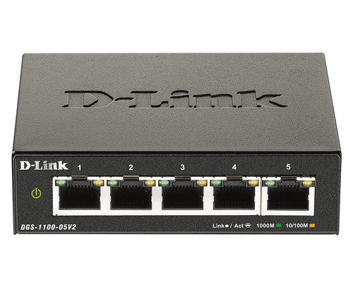 5-Port Gigabit Smart Managed Switch – D-Link Systems