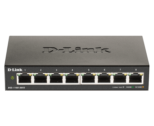 8-Port Gigabit Smart Managed Switch – D-Link Systems