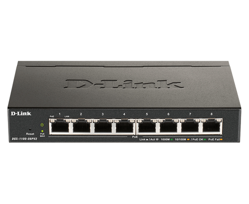 DGS-1100-08PV2/B – D-Link Systems