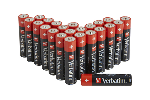 ALKALINE BATTERY AAA 24 PACK – Verbatim