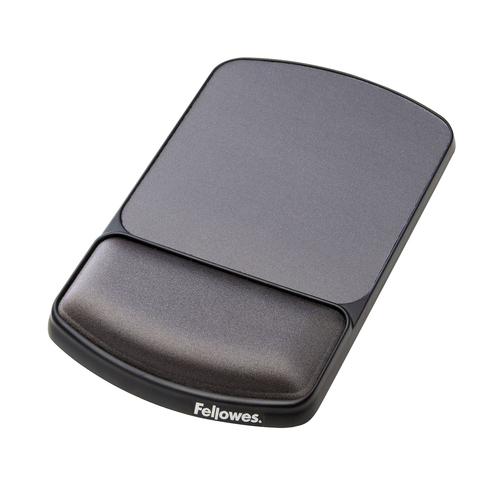 Premium Gel Angle Adjustable Mousepad Wrist Support Graphite – Fellowes