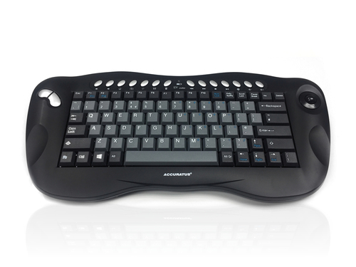 Accuratus Toughball 2 - 2.4GHz Wireless Multimedia Keyboard with Optical Trackball – Ceratech