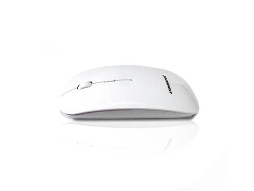Image Mouse - Sleek RF2.4GHz Wireless Mouse including batteries Glossy WHITE – Ceratech
