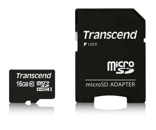 MicroSDHC 16GB – Transcend Information UK LTD