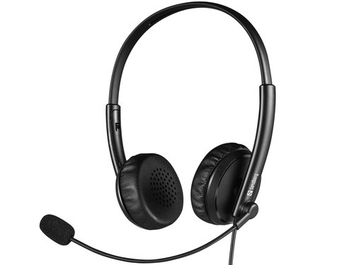 2in1 Office Headset Jack+USB – Sandberg