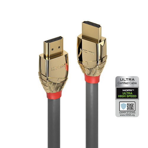 LINDY 1M ULTRA-HIGH-SPEED HDMI CABLE GOLD LE – Lindy