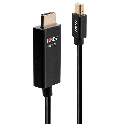 2M ACTIVE MINI DISPLAYPORT TO HDMI CABLE WITH HDR – Lindy