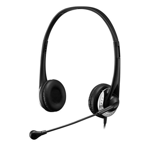STEREO USB MULTIMEDIA HEADPHONE/HEADSET WITH MICROPHON – Adesso