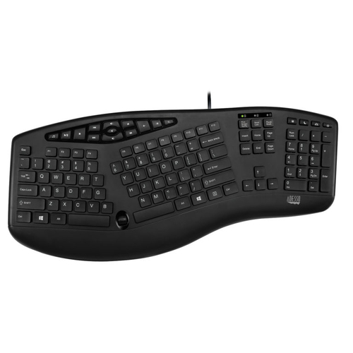TRUFORM ERGONOMIC DESKTOP KEYBOARD ( LAYOUT) – Adesso