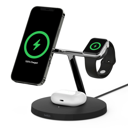 BOOSTCHRGPRO 3IN1 WIRELS CHARGER BLK – Belkin Components