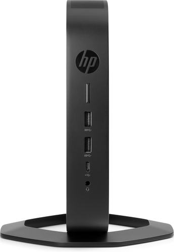 HP t640 - Thin client - SFF - 1 x Ryzen Embedded R1505G / 2.4 GHz - RAM 4 GB - flash 16 GB - Radeon Vega 3 - GigE - HP ThinPro - monitor: none – HP Inc