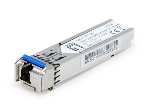 LevelOne 1.25G BIDI SMF SFP Transceiver (20km- T1310/R1550- -40 to 85C)- Provides simplex LC connector-1.25Gbps Bi-directional single fiber link-IEEE 802.3z Gigabit Ethernet compliant-3.3V Single power supply-Hot-swappable-RoHS compliant and Lead Free-Low – Digital Data Communications