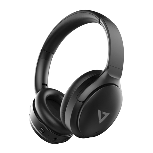 WRLS BT STEREO ANC HEADPHONES TG MIC AUX CABLE BLK – V7