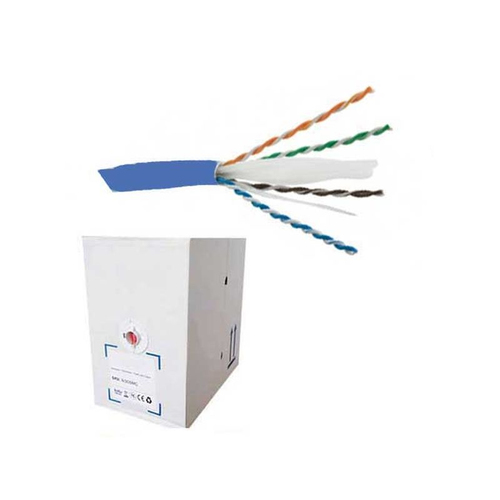 CAT.6 UTP STRANDED PATCH CABLE LSZH (305M BOX) - BLUE – Fairline