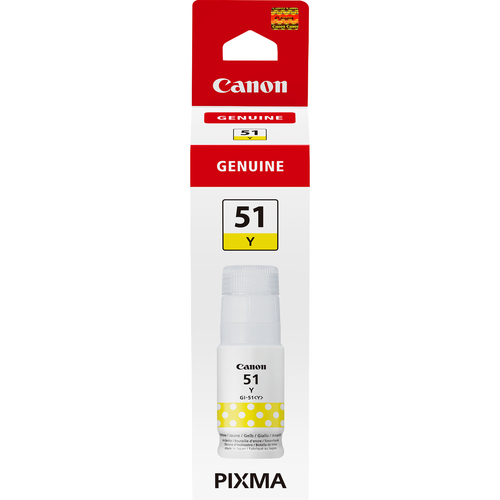 GI-51 YELLOW INK BOTTLE FOR G SERIES – Canon