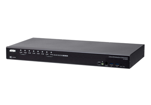 8-Port USB 3.0 4K 60Hz DisplayPort KVMP� Switch – ATEN