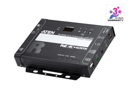 4K HDMI Over IP Receiver with POE – ATEN