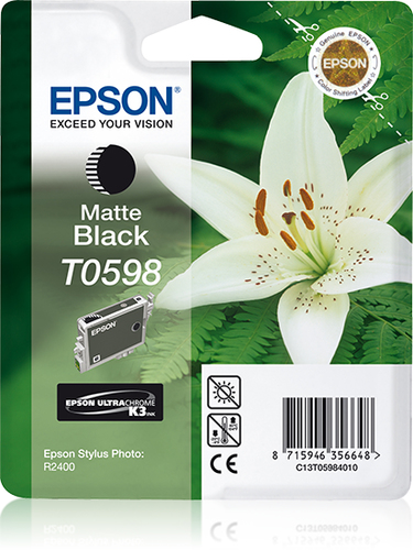INK CARTRIDGE MAT BLACK F/ STYLUS PHOTO R2400 – Epson
