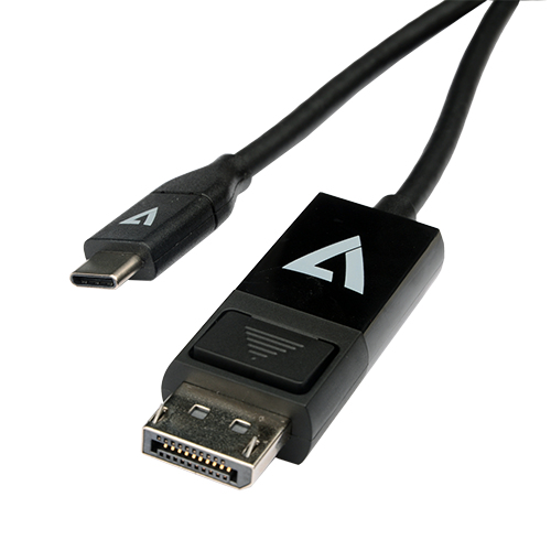 USB-C TO DISPLAYPORT CABLE 2M VID/DATA CABLE 21.6GBPS 4KOUTPUT – V7