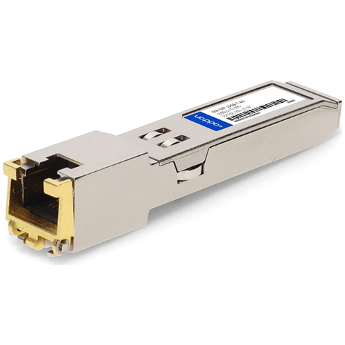 Cisco Meraki MA SFP 10GB T Compatible TAA Compliant 100 1000 10000Base TX SFP+ Transceiver (Copper 30m RJ 45) – AddOn