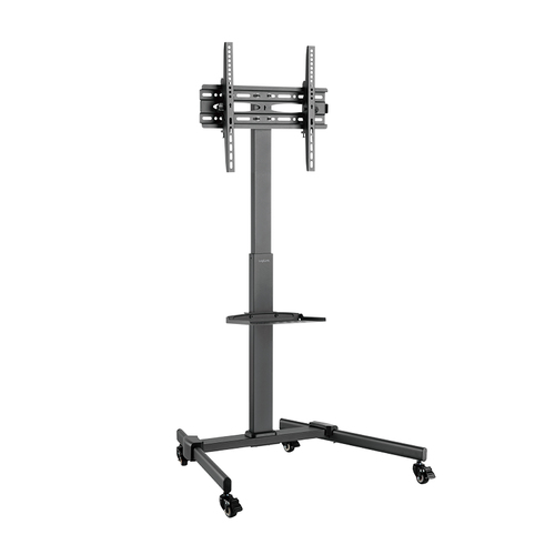 Display cart, 32-55, height adjustable, black – LogiLink
