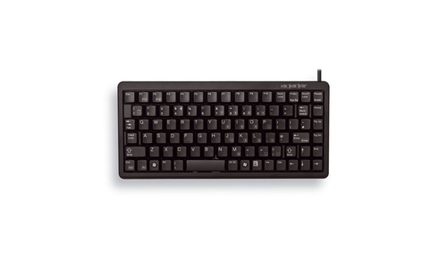 CORDED COMPACT KEYBOARD. FRENCH LAYOUT. BLACK. USB – Cherry