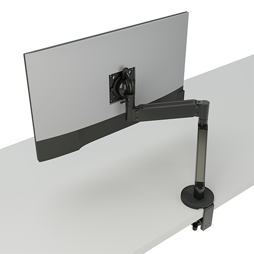 KoncÄ«s™ Monitor Arm Mount Single Black – MILESTONE