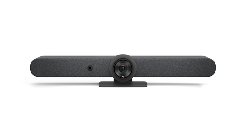 Rally Bar is Logitech’s premier, all-in-one video bar for midsize meeting rooms. Brilliant optics, powerful audio, and remarkable simplicity set a new standard for video collaboration – Logitech