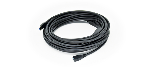 15.2m USB 3.0 Active Extender Cable - Black – Kramer Electronics