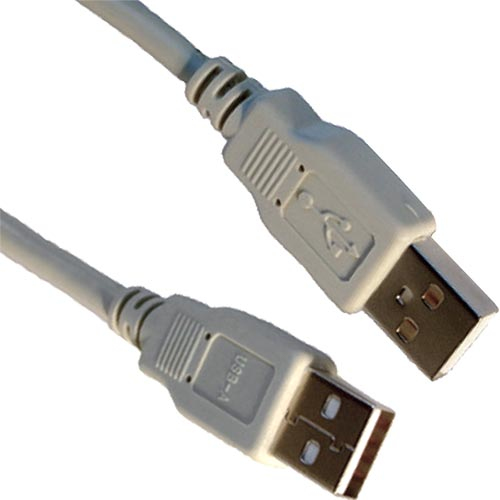 3m USB 2.0 Type A Male - USB 2.0 Type A Male Beige PVC Cable – Cablenet