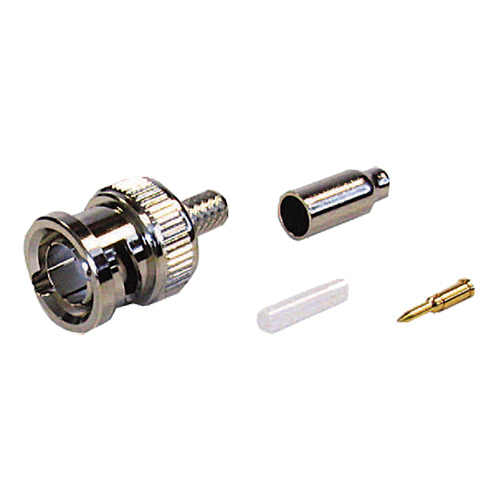 BNC 4 Part Crimp Plug RG179 Turned – Cablenet