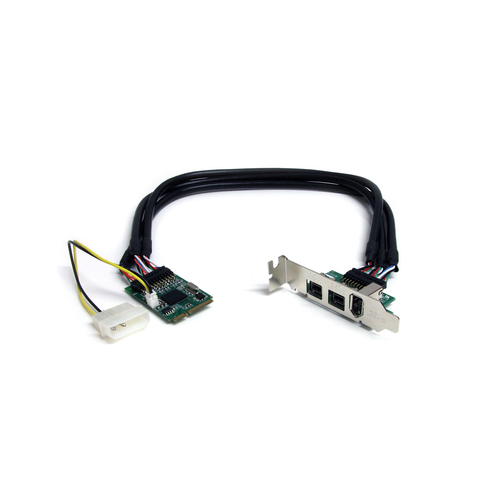 StarTech.com Mini PCIe FireWire Card – StarTech.com