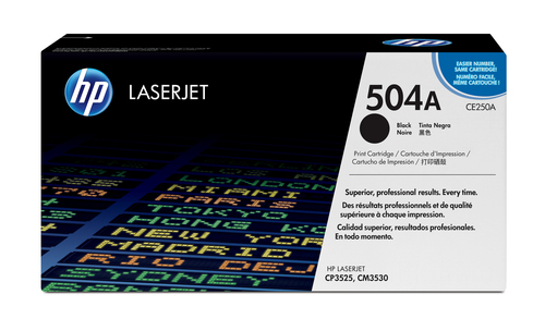 TONER CARTRIDGE 504A BLACK PRT CARTRIDGE W COLORSPHERE TO – HP Inc