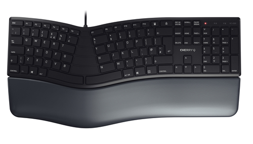 CHERRY KC4500 ERGO KEYBOARD BLACK – Cherry