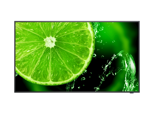 43" Black Large Format Display 4K UHD 350 cd/m2 16/7 Operation 3 x HDMI and 1x VGA – NEC Display Solutions