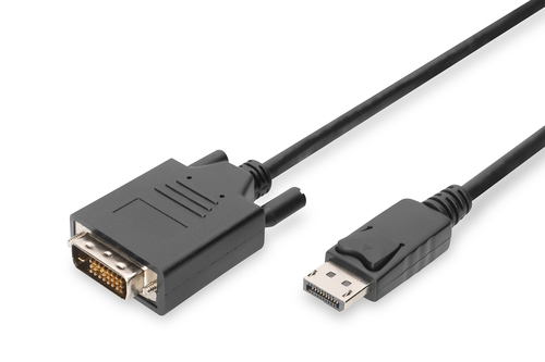 DisplayPort adapter cable DP - DVI (24+ – Assmann Electronics