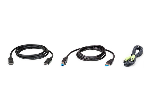 Aten 2M USB DisplayPort KVM Cable Kit – ATEN