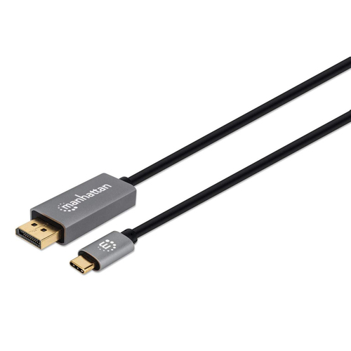 USB-C TO DISPLAYPORT 8K/60HZ 2M -MALE/MALE BLACK POLYBAG – INTELLINET