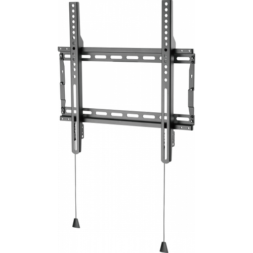 VISION Value Display Wall Mount LIFETIME WARRANTY fits large flat-panel display 37-65 with VESA sizes up to 400 x 400 latches in place - lockable - non-tilting SWL 60 kg / 132 lb black – Vision