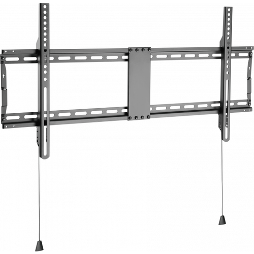 VISION Value Display Wall Mount LIFETIME WARRANTY fits large flat-panel display 47-75 with VESA sizes up to 800 x 400 latches in place - lockable - non-tilting SWL 60 kg / 132 lb black – Vision