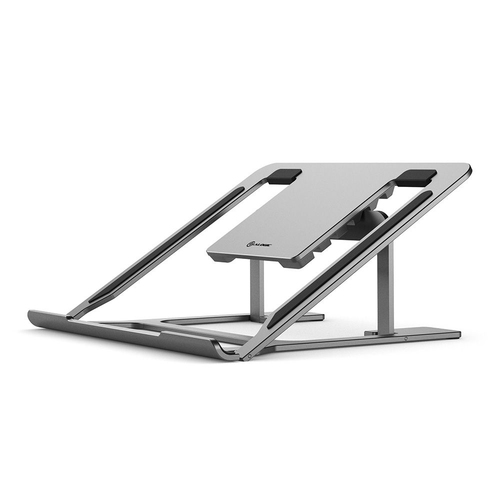 Metro Adjustable & Portable Folding Notebook Stand - Space Grey – ALOGIC