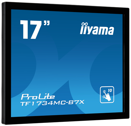 17" Touch Screen Monitor 10 Point Touch HDMI and USB 315 cd/m2 VESA Wall Mount 100 x 100mm – Iiyama